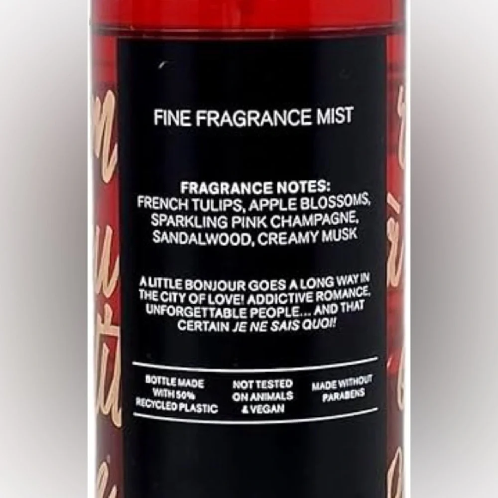 Bath & Body Works Emily In Paris - Paris Amour mist scent  limited edition
